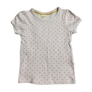 Mini Boden Pointelle Cotton Short Sleeve T-shirt, Size 3-4y